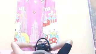 Amanda Kena Ewe Nungging di Depat Kostan Pasutri