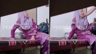 TAnte Hijab VIral Layani Brondong 